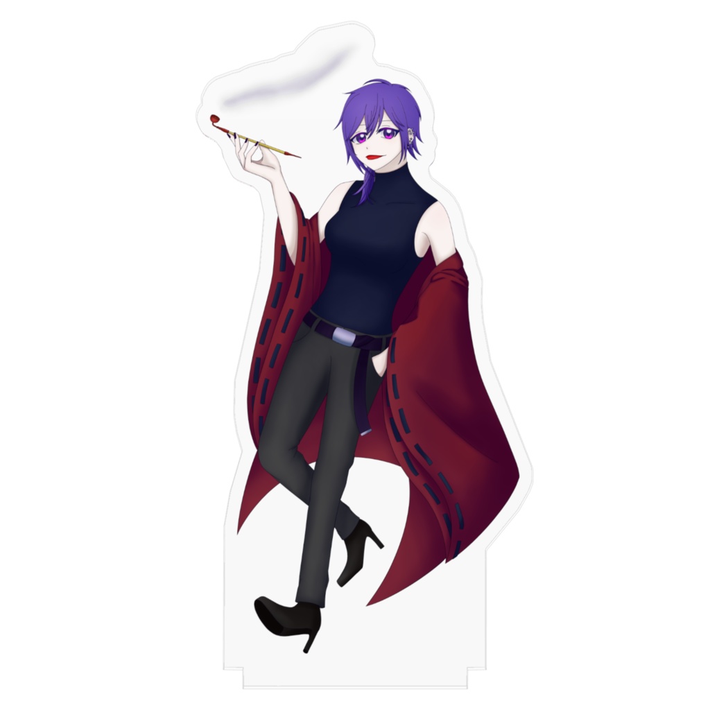 菖蒲さん。 アクリルフィギュア 羽織ver.