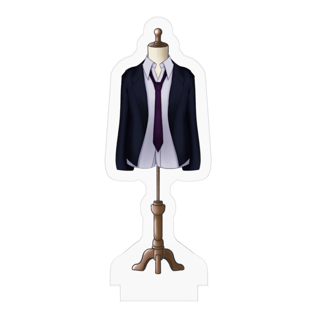 菖蒲さん。 アクリルフィギュア スーツトルソー