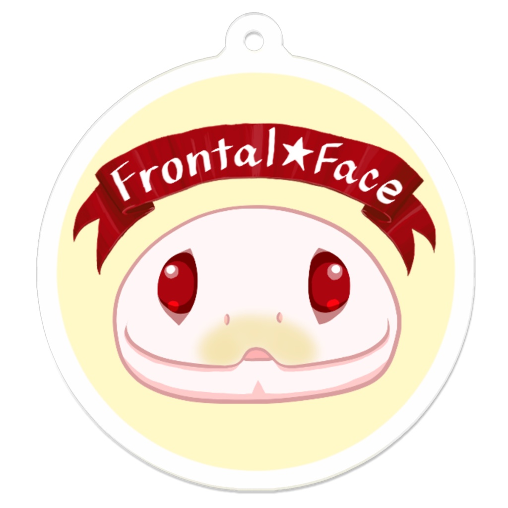 Frontal★Face看板ヘビアクリルキーホルダー