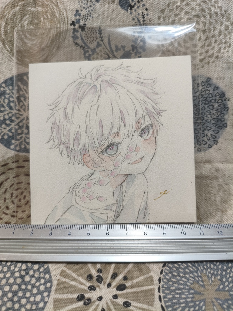 ドローイング　ネコヤナギ