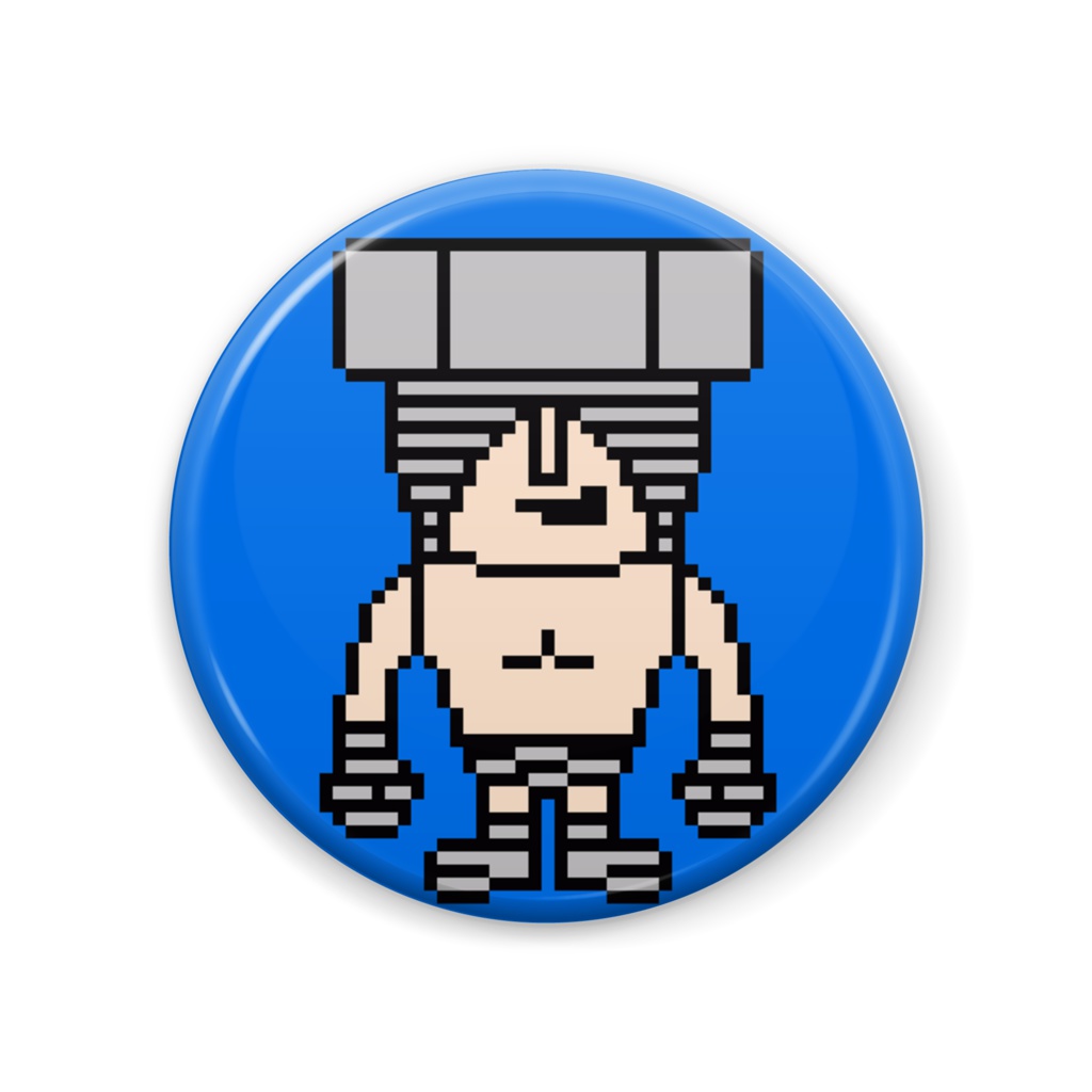 スクリューキッド 缶バッジ 気まぐれブース Booth