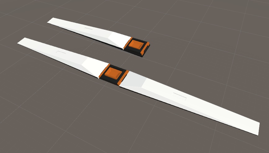 某ガン〇ムのファンネルと角【VRC利用想定】