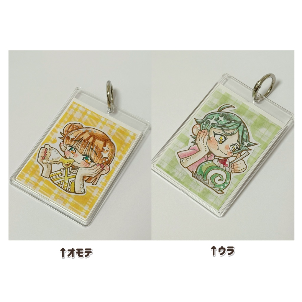 BIG原画アクリルキーホルダー(美味しい)