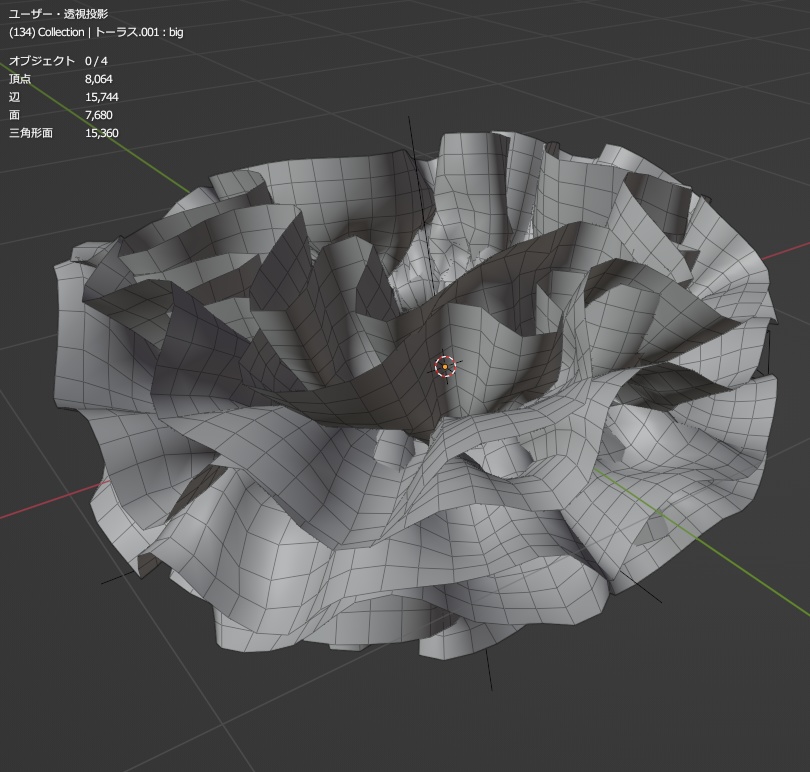 VRCHAT向け シュシュ髪飾り
