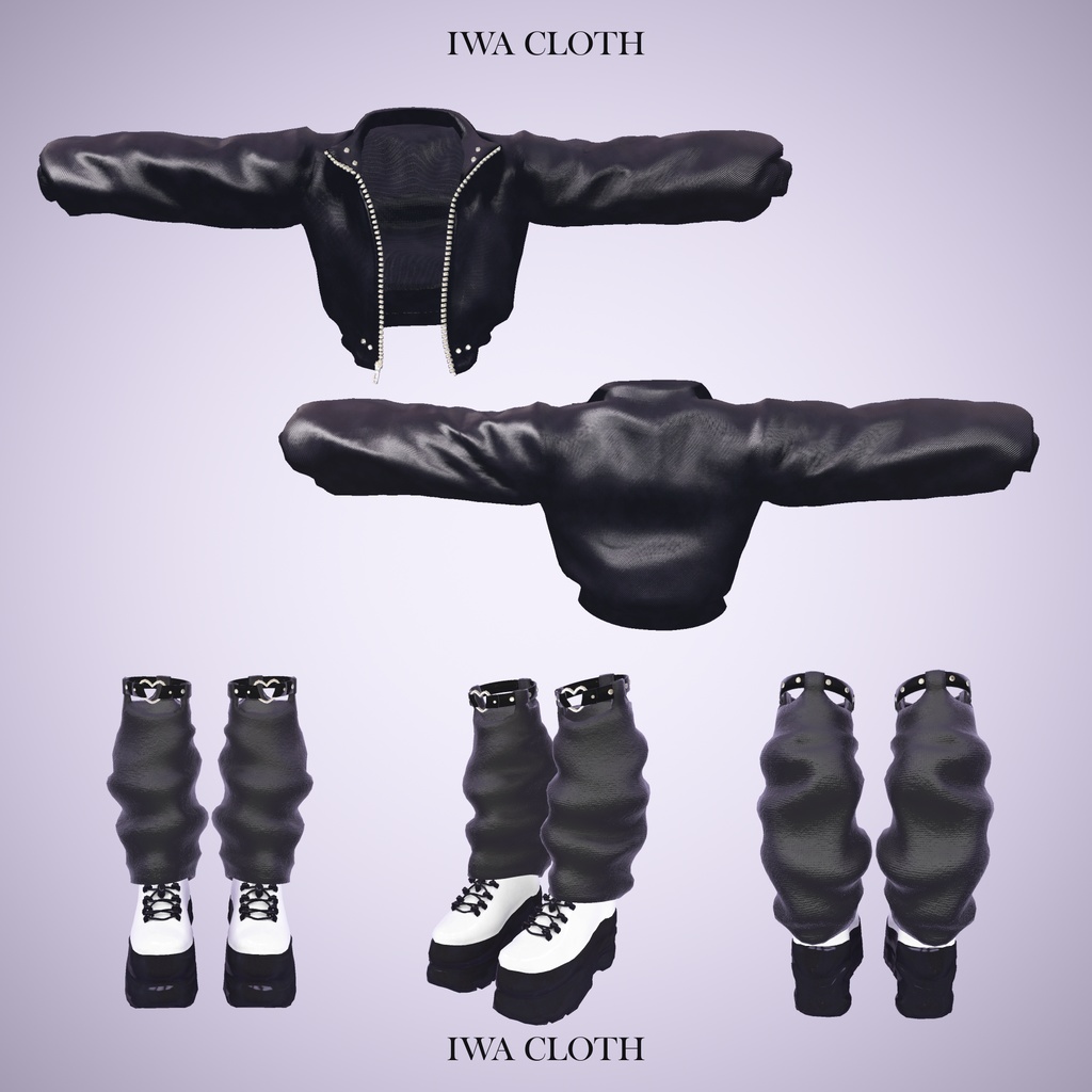 【VRC想定衣装】Gothic Punk