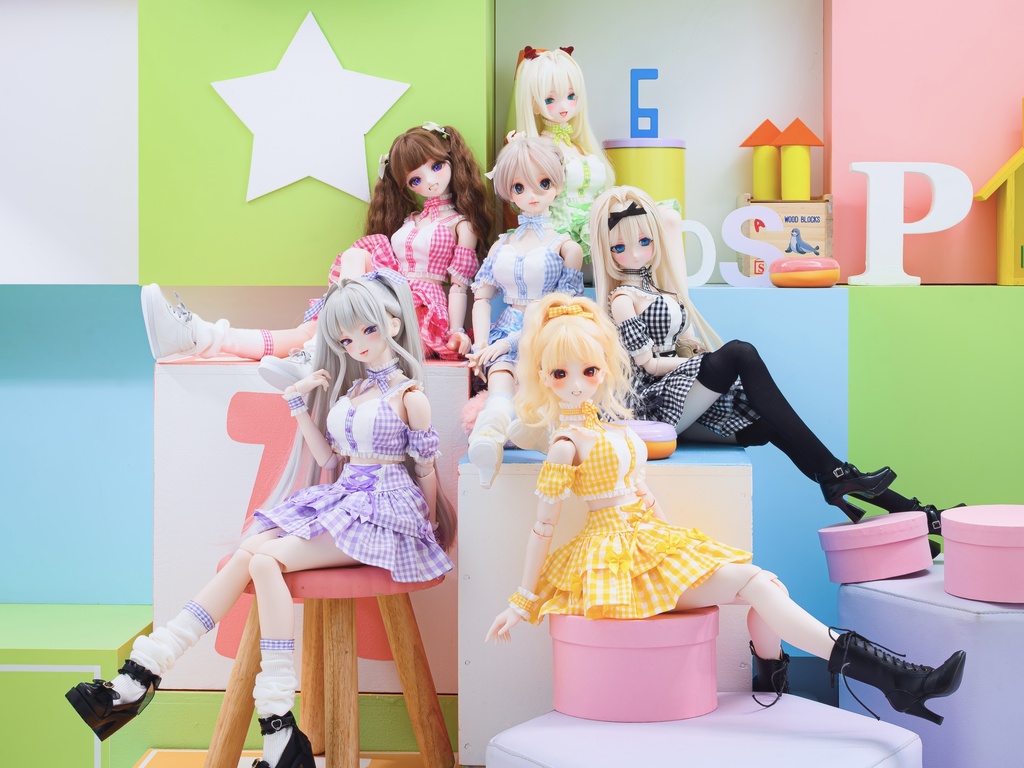 【DDdyサイズ】アイドル衣装セット