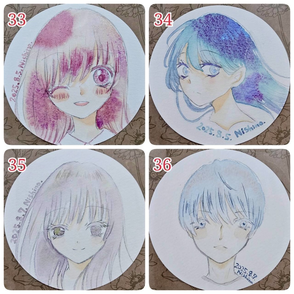 ドローイング33〜36