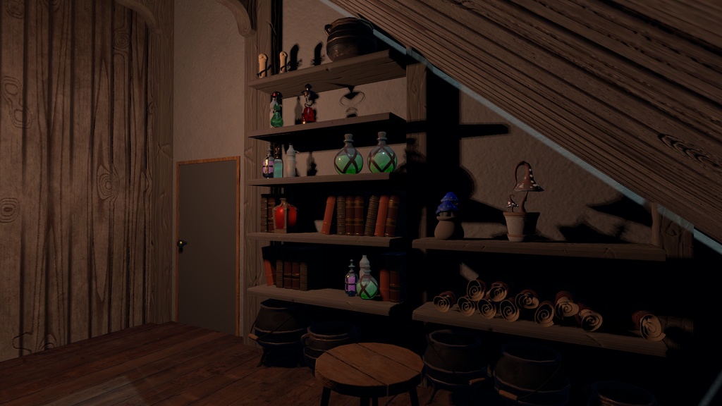 【VRC】Secret Attic【秘密の屋根裏】