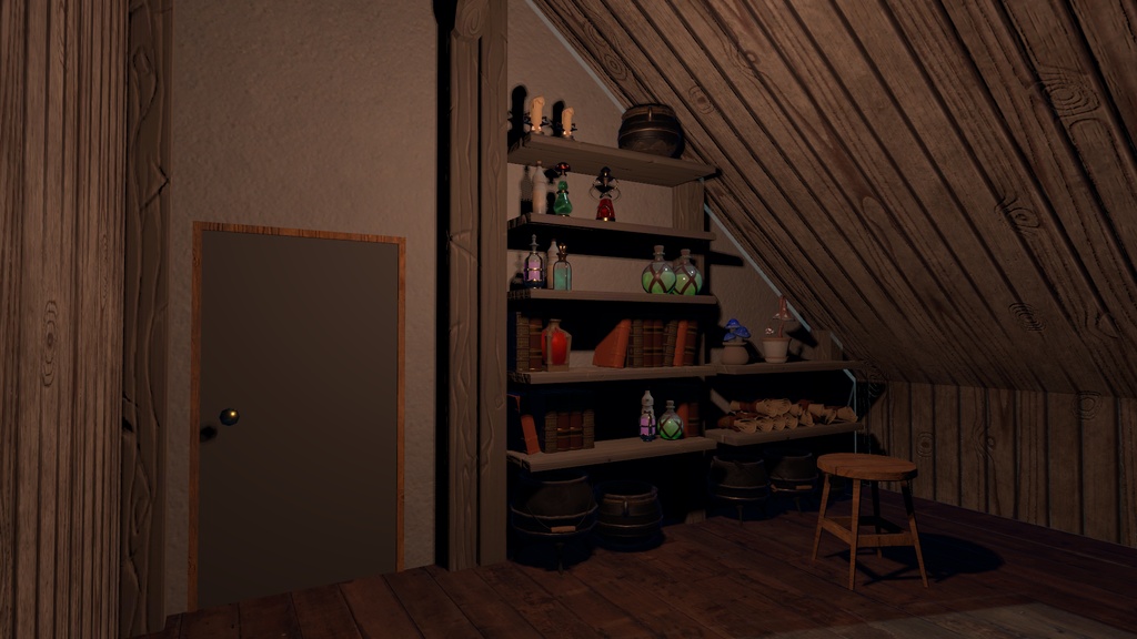 【VRC】Secret Attic【秘密の屋根裏】