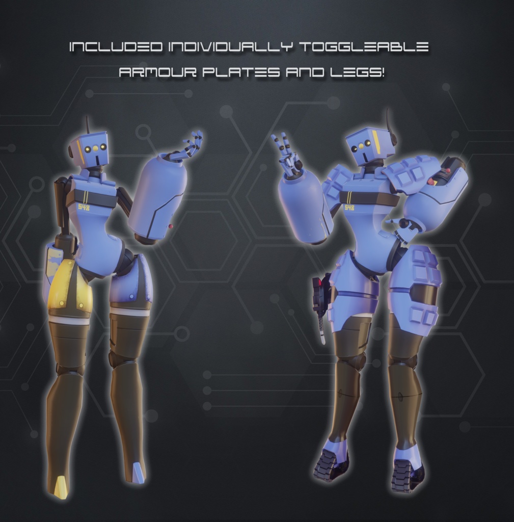 548 The Utility And Maintenance Robot (Fanart model)