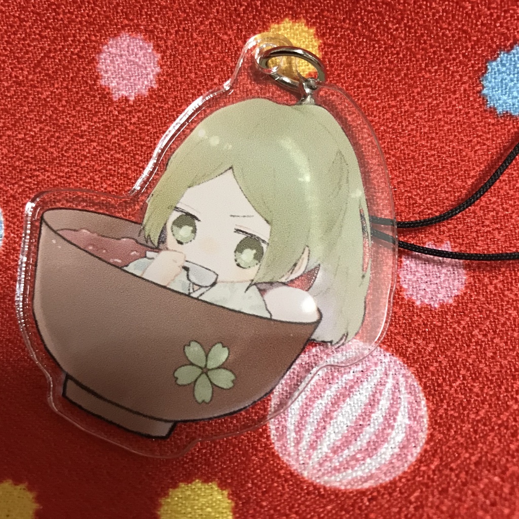 明治東亰恋伽 めいこい 夫婦ぜんざいアクリルストラップ