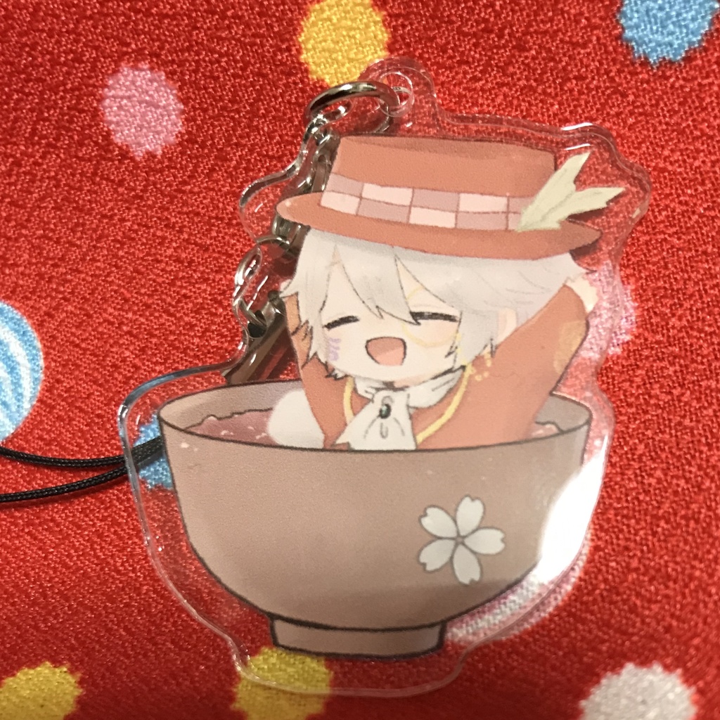 明治東亰恋伽 めいこい 夫婦ぜんざいアクリルストラップ