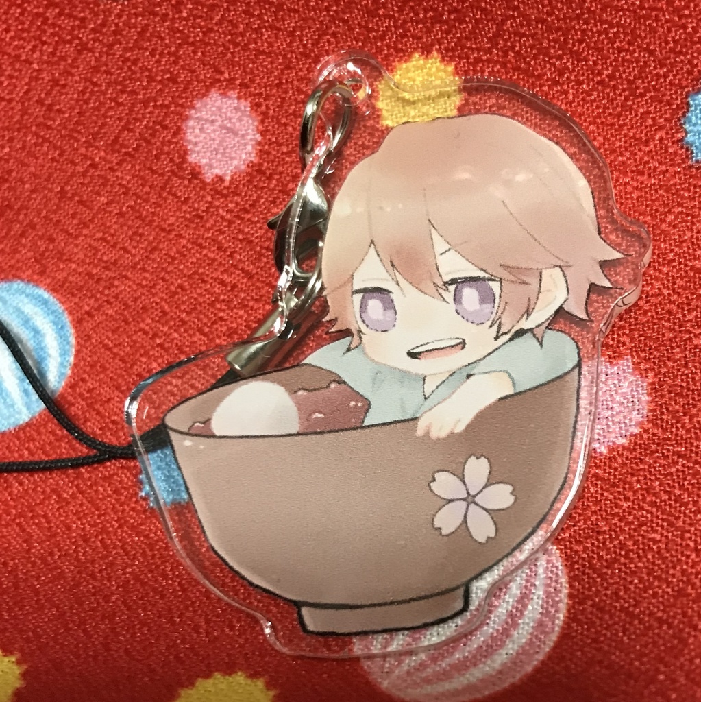 明治東亰恋伽 めいこい 夫婦ぜんざいアクリルストラップ