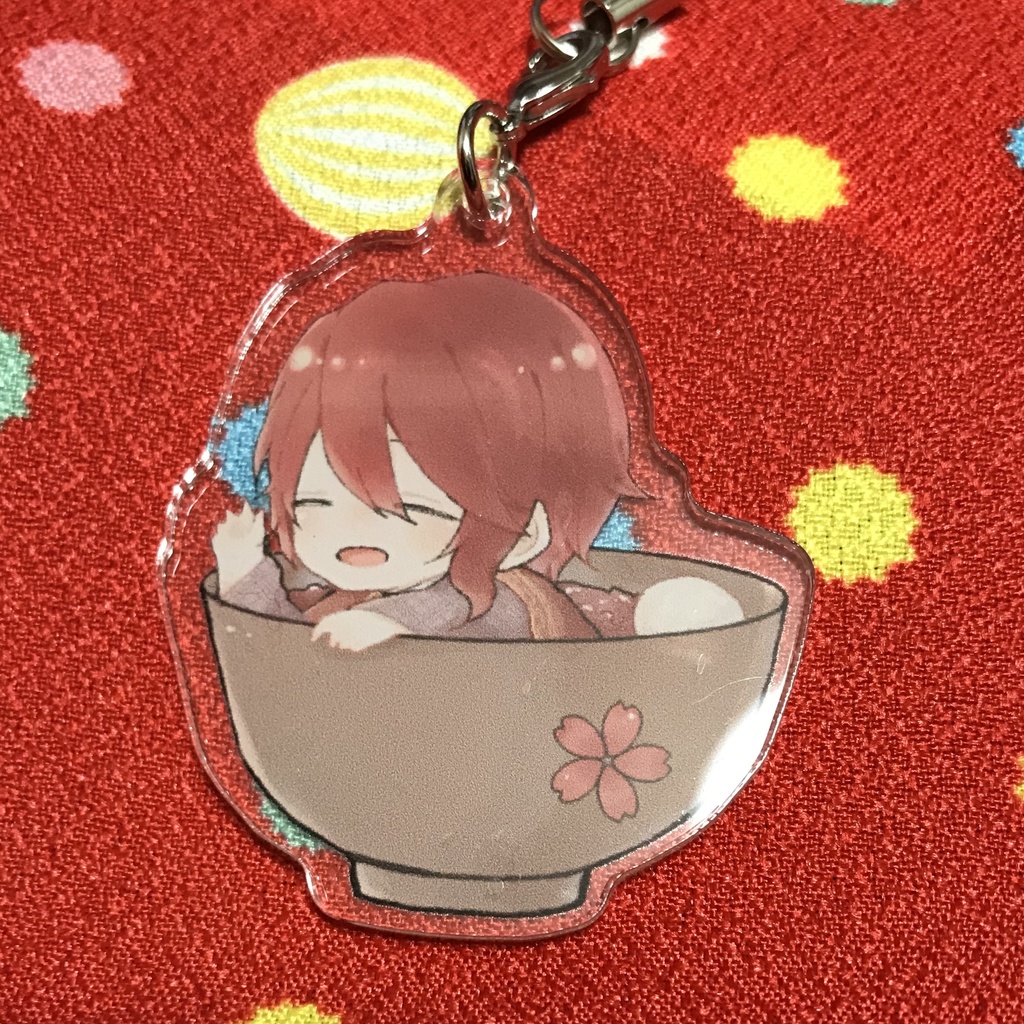 明治東亰恋伽 めいこい 夫婦ぜんざいアクリルストラップ