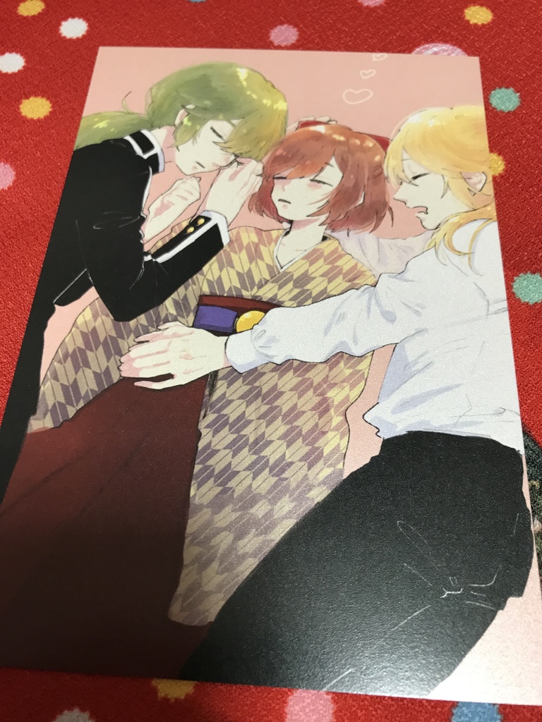 明治東亰恋伽 フレークシール ポストカード めいこい