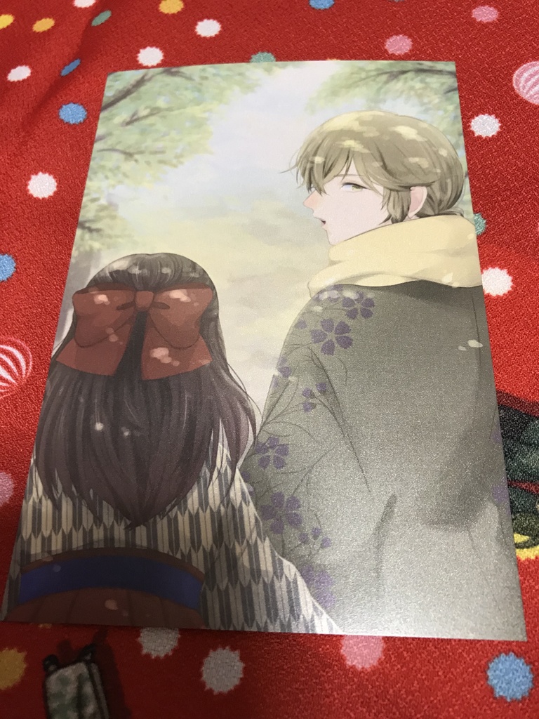 明治東亰恋伽 フレークシール ポストカード めいこい