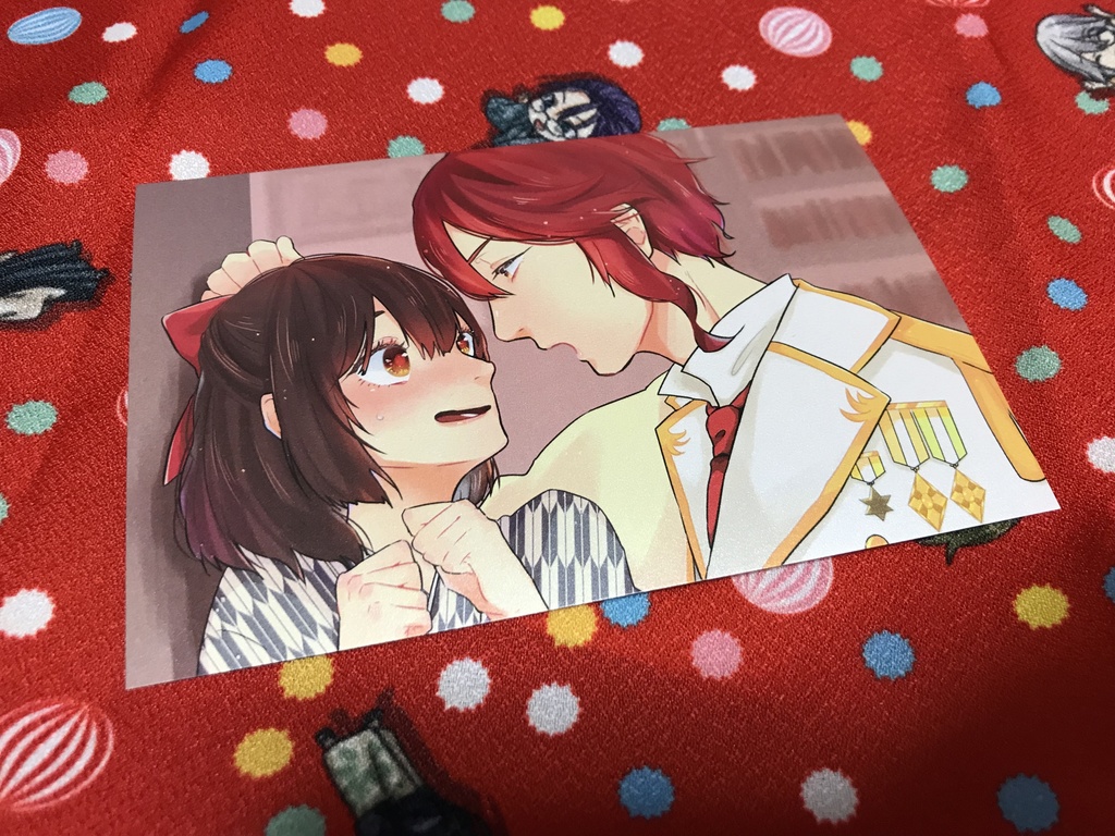 明治東亰恋伽 フレークシール ポストカード めいこい