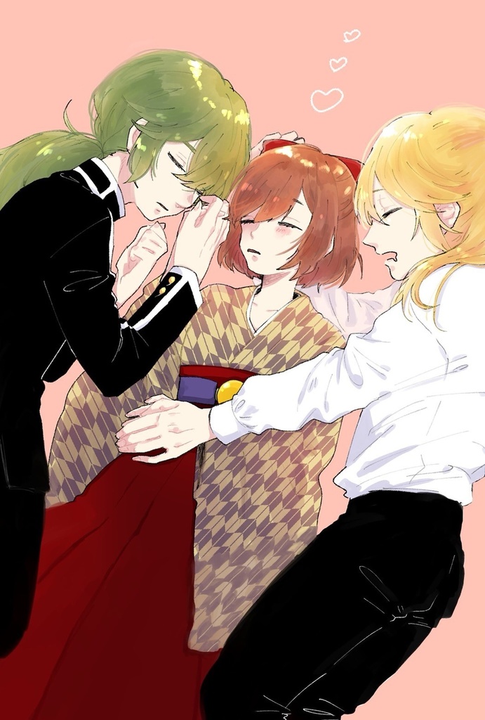 明治東亰恋伽 フレークシール ポストカード めいこい