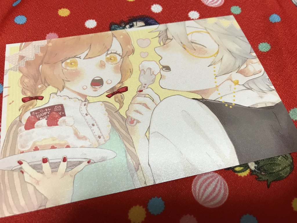 明治東亰恋伽 フレークシール ポストカード めいこい