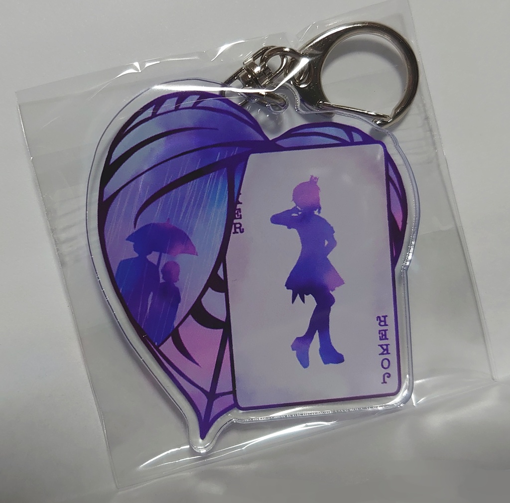 Silent Joker モチーフアクリルキーホルダー