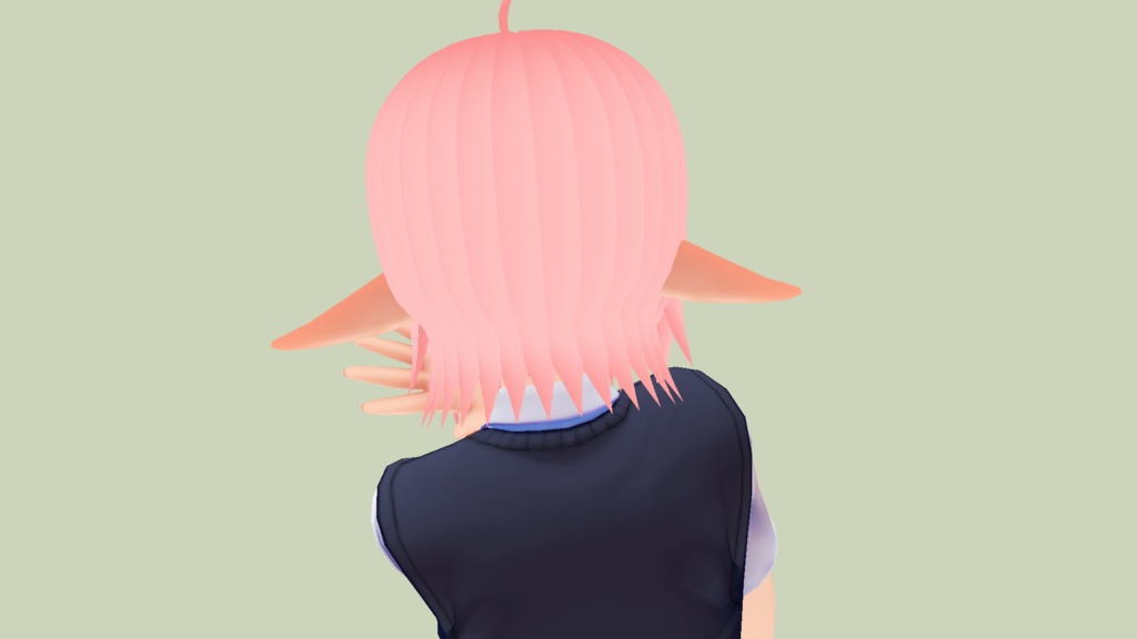 ペタルの髪プリセット Petal Hair Preset Emerson Vroid