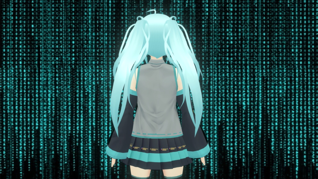 初音ミクの髪型プリセット (Hatsune Miku Hairstyle Preset) Cerberus (Emerson Vroid)
