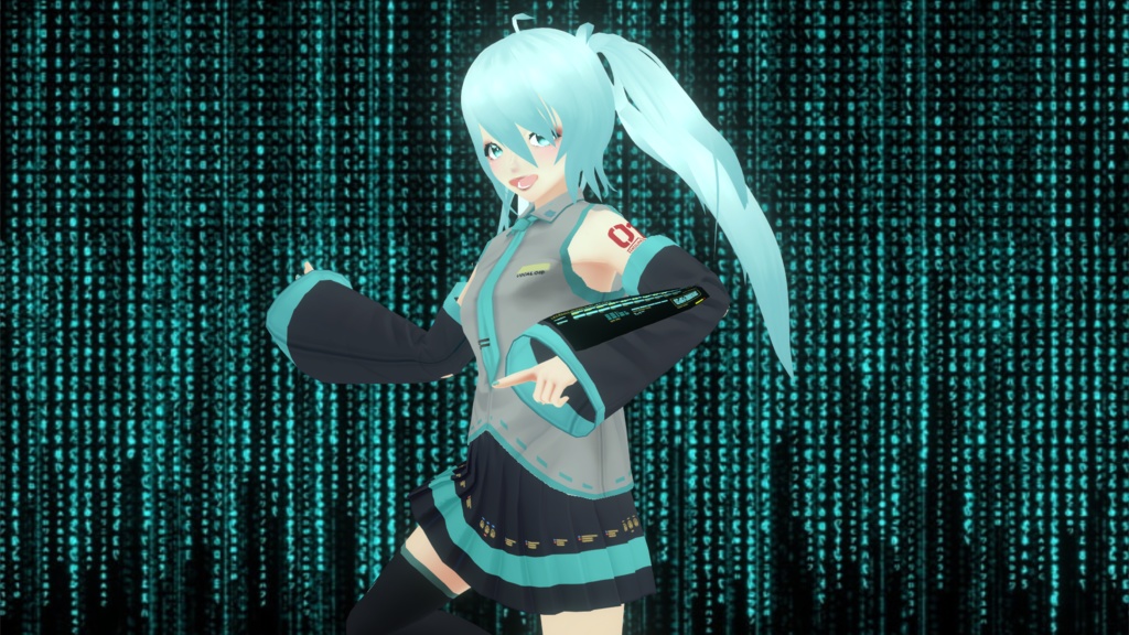 初音ミクの髪型プリセット (Hatsune Miku Hairstyle Preset) Cerberus (Emerson Vroid)