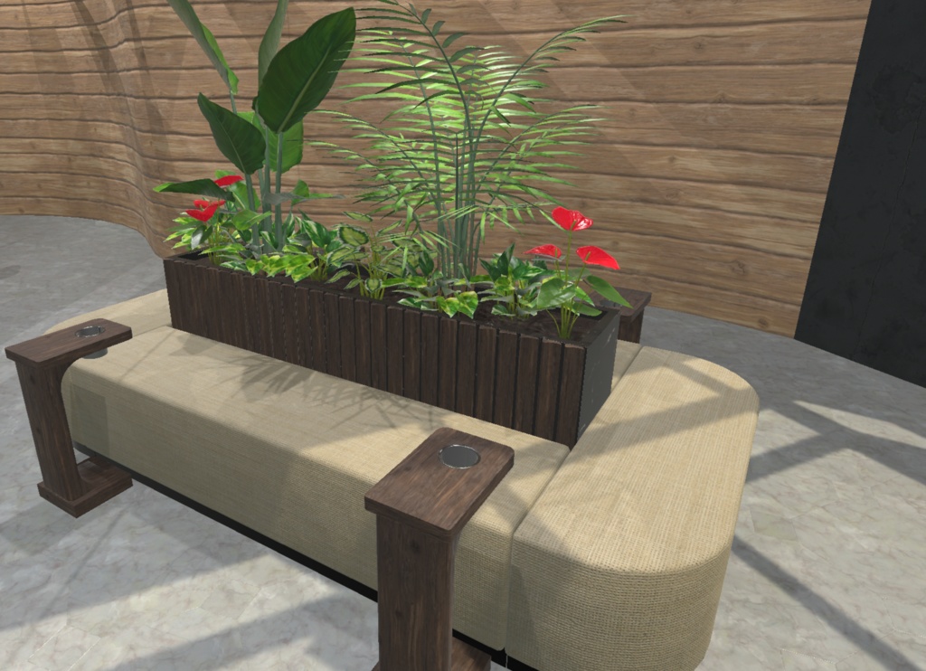 【3Dモデル】観葉植物セット 86点