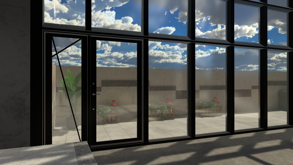 【3Dワールド】Lobby Cafe Style