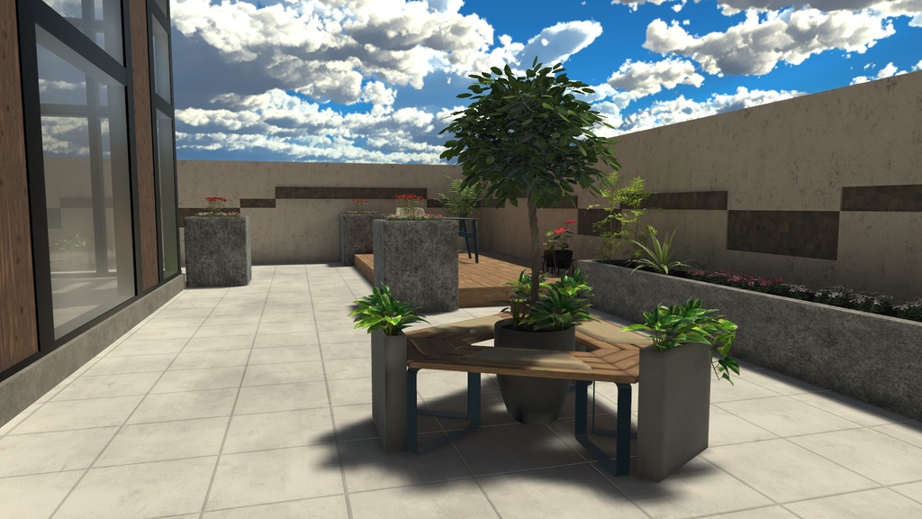 【3Dワールド】Lobby Cafe Style