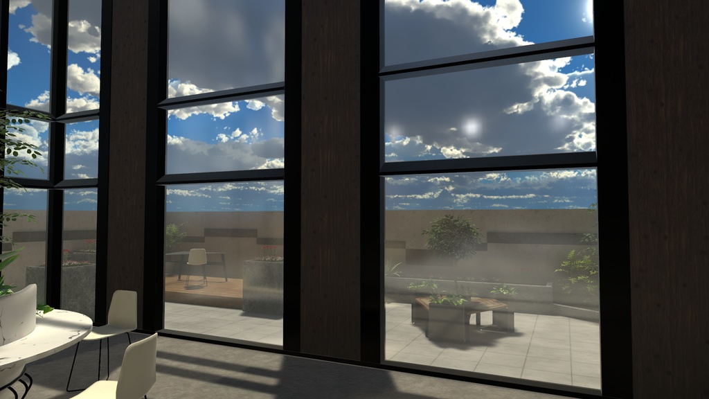 【3Dワールド】Lobby Cafe Style