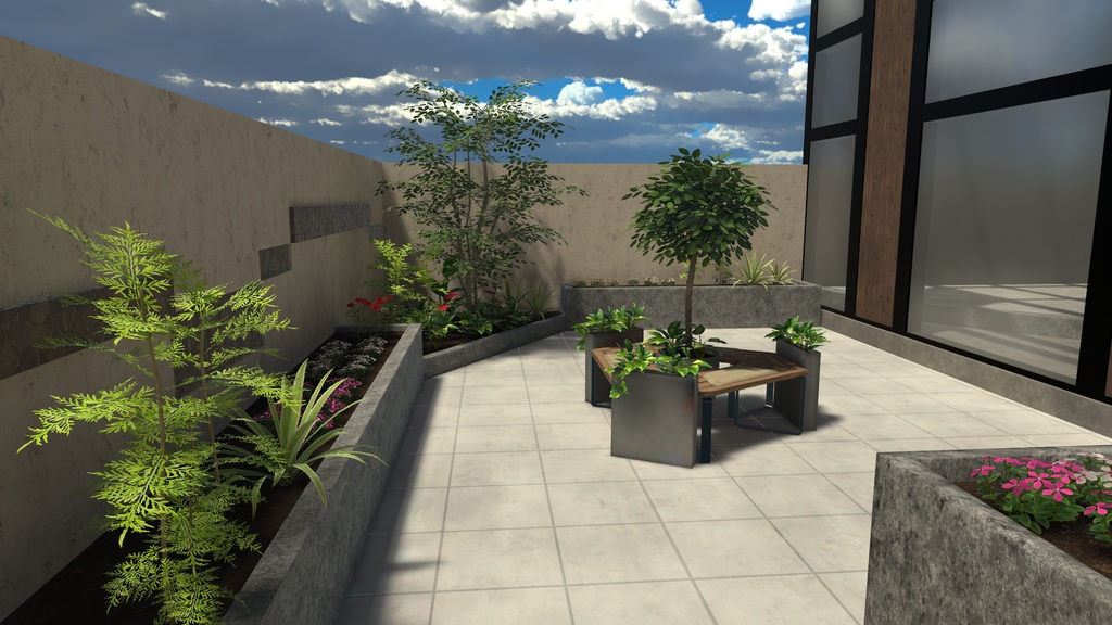 【3Dワールド】Lobby Cafe Style