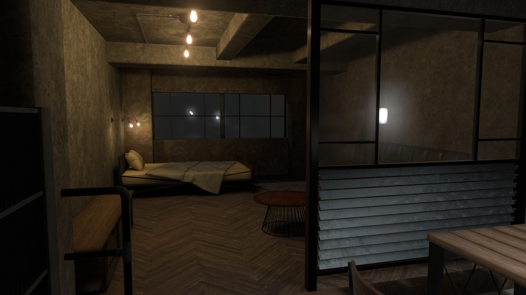 【3Dワールド】Brooklyn Room Style