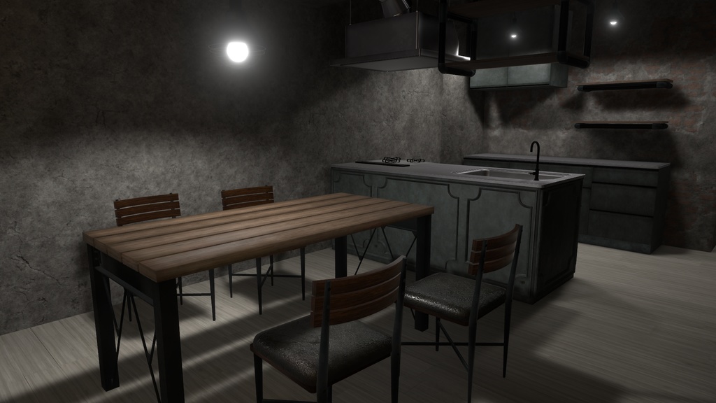 【3Dワールド】Brooklyn Room Style