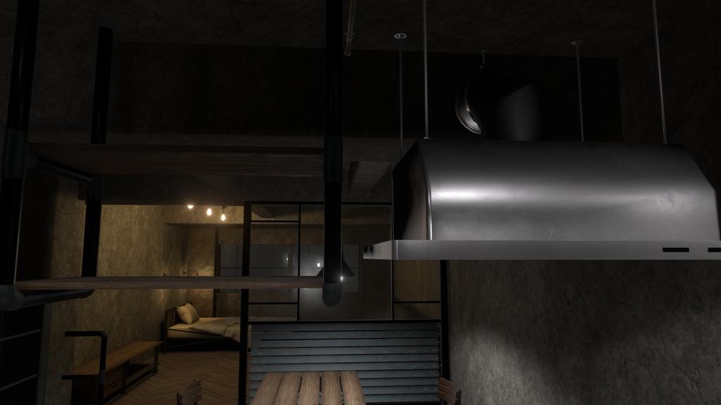 【3Dワールド】Brooklyn Room Style