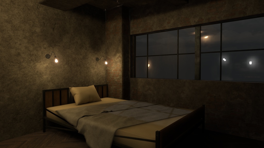 【3Dワールド】Brooklyn Room Style