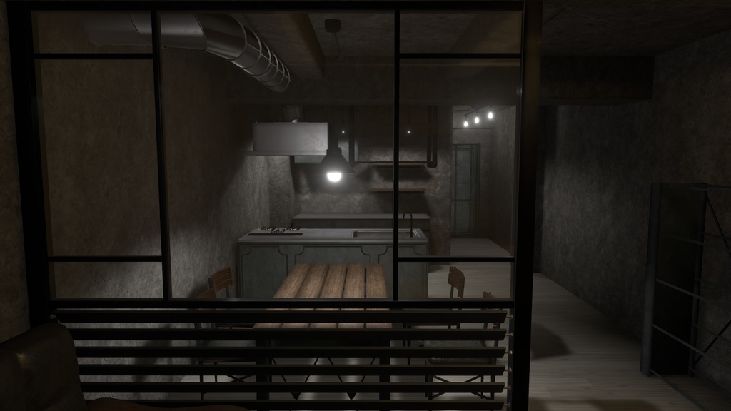 【3Dワールド】Brooklyn Room Style