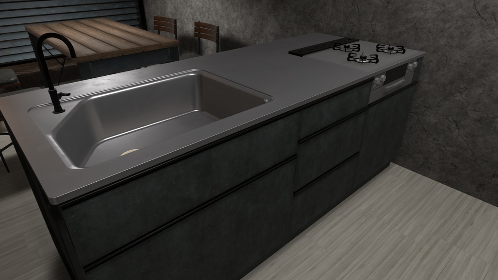 【3Dワールド】Brooklyn Room Style