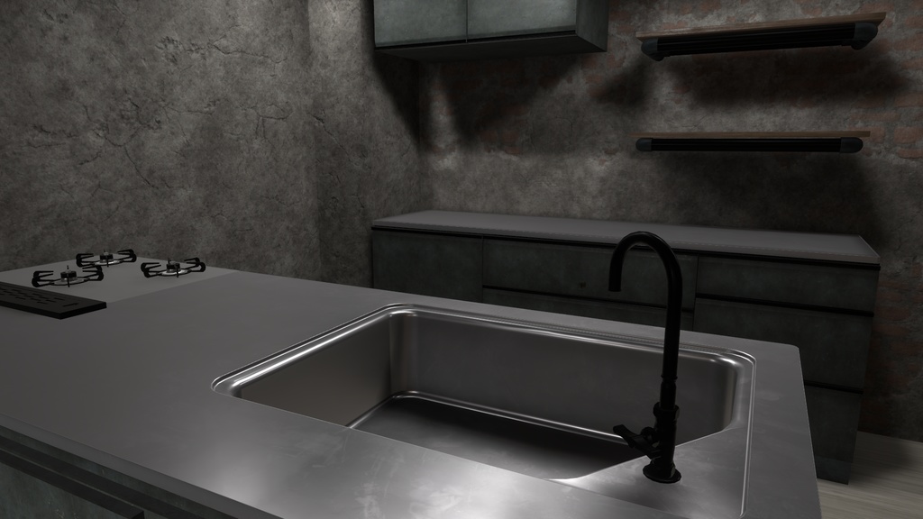 【3Dワールド】Brooklyn Room Style