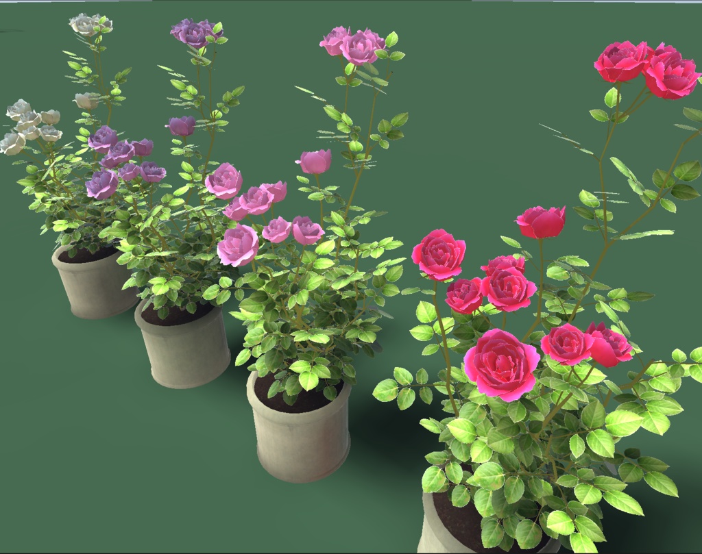 【3Dモデル】Rose Assets