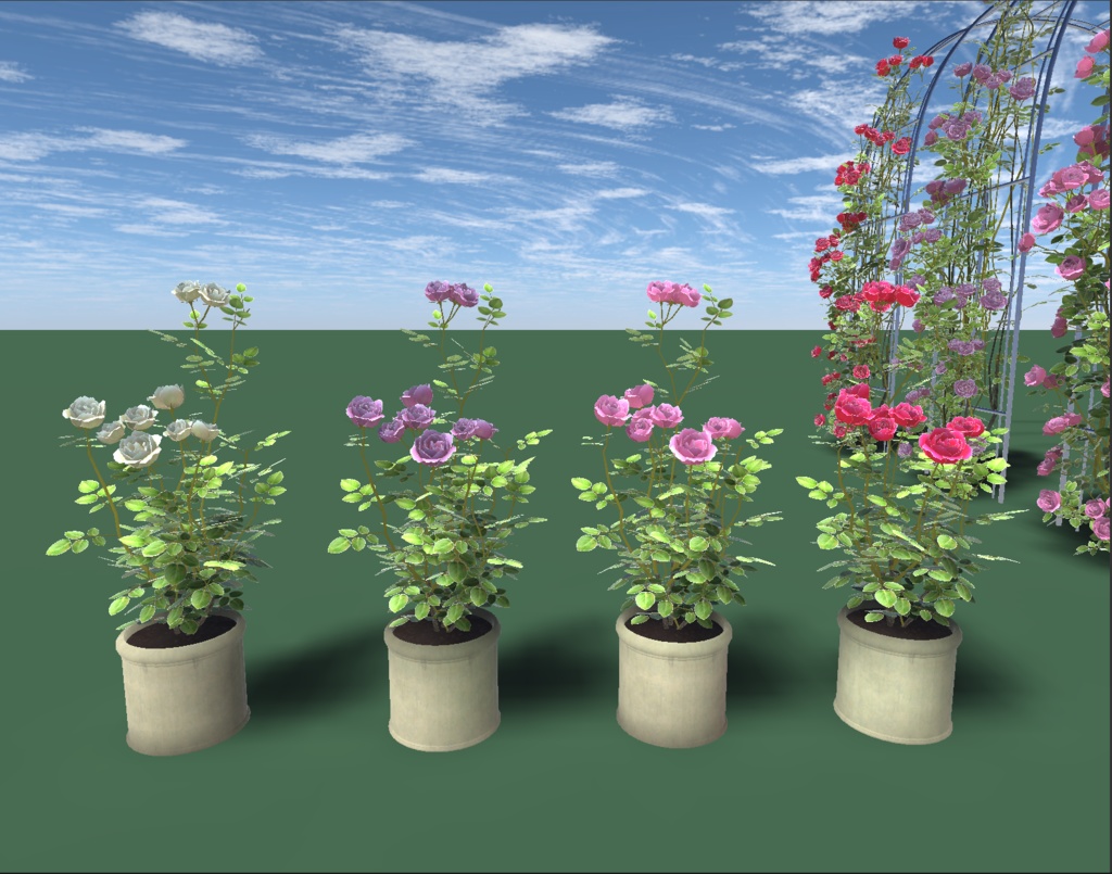 【3Dモデル】Rose Assets
