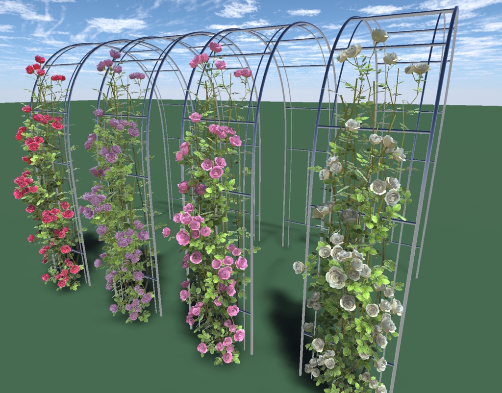 【3Dモデル】Rose Assets