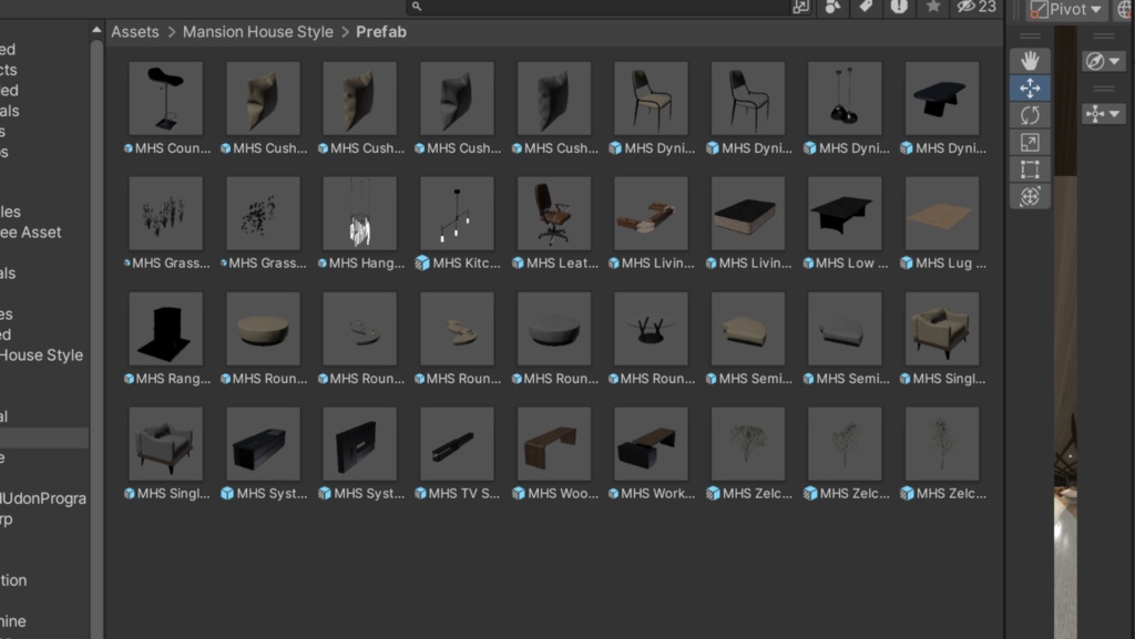 【3Dワールド】Mansion House Style