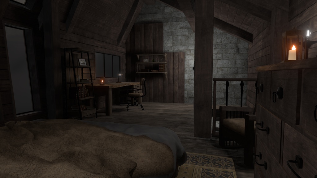 【3Dワールド】Basement Room Style