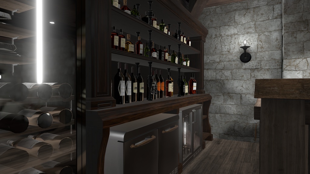 【3Dワールド】Basement Room Style
