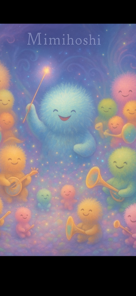 光を奏でるミミホシたち