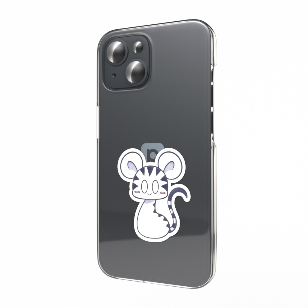 珍獣ステッカー 白雪ちゃん