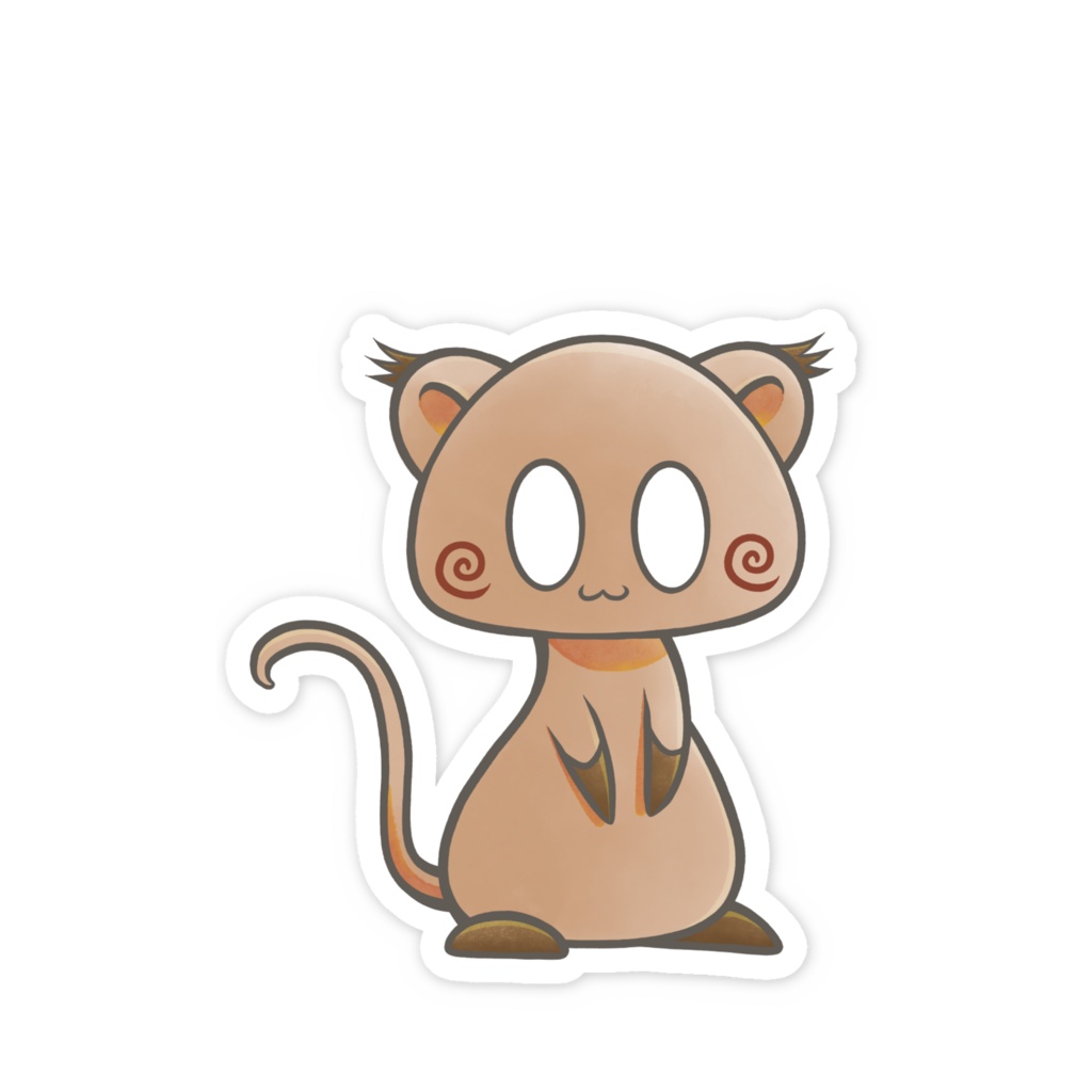 珍獣ステッカー まさる君