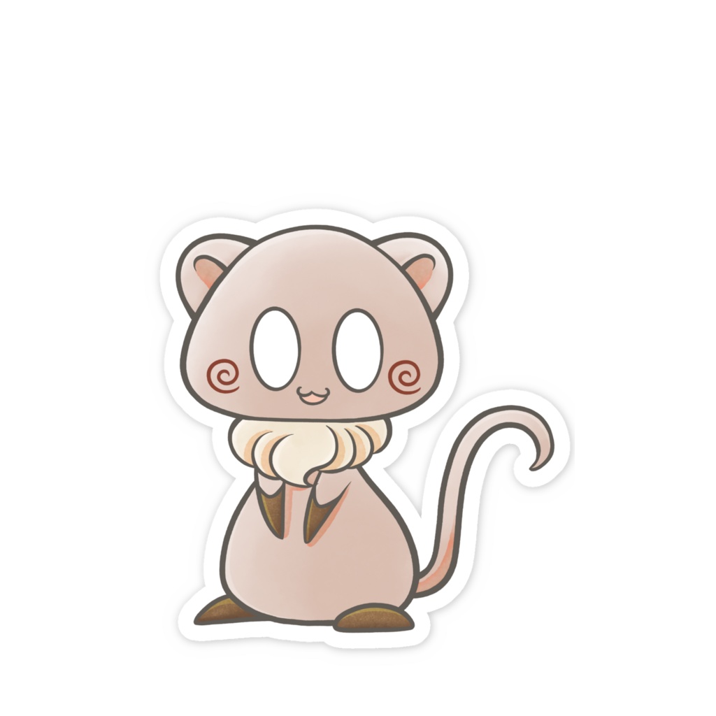 珍獣ステッカー すぐる君