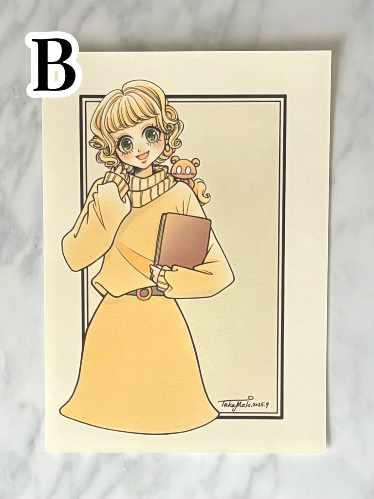 女子絵プレート 2025.秋